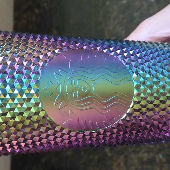 Starbucks oil slick studded tumbler - Picture 4 of 4